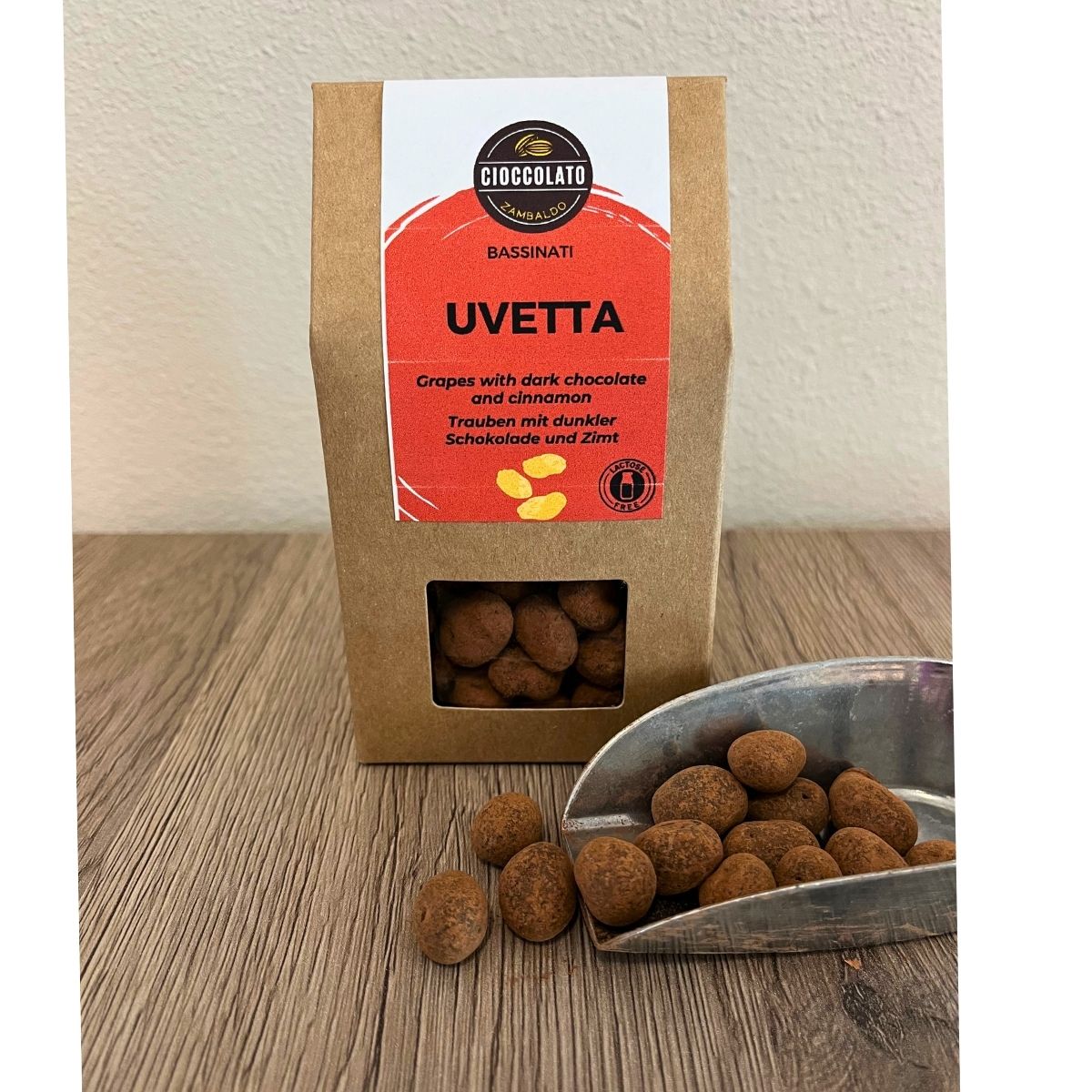 BASSINATI UVETTA - Dragées di uvetta con cioccolato fondente