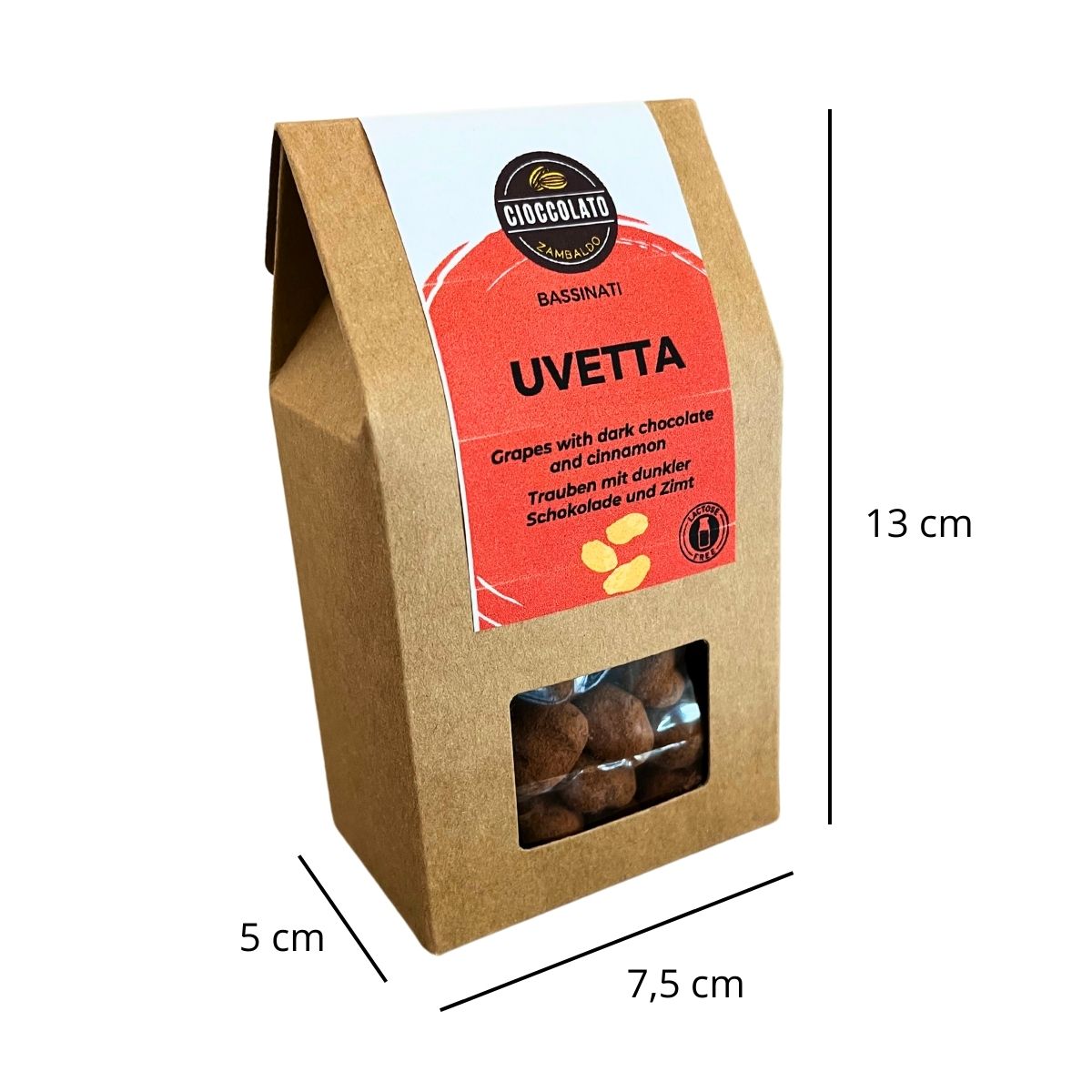 BASSINATI UVETTA - Dragées di uvetta con cioccolato fondente